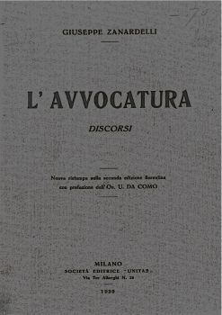 Copertina: Avvocatura - Discorsi